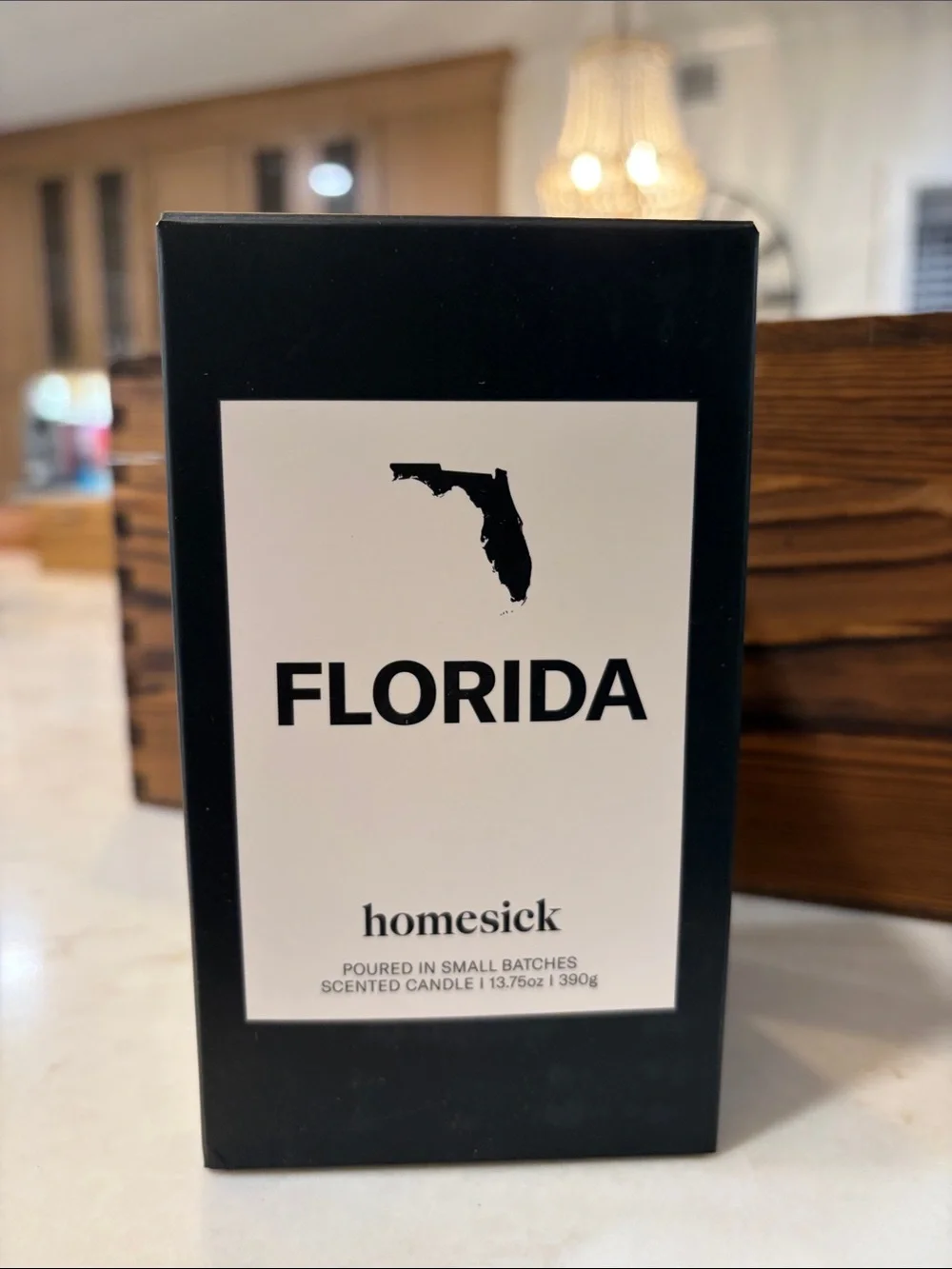 Homesick Florida Scented Candle - White
